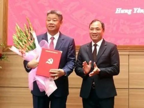 Hưng Yên có tân Phó Bí thư Tỉnh ủy