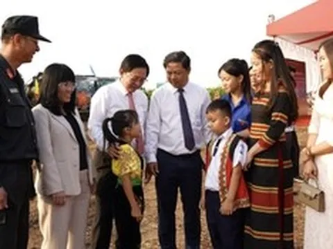 Đắk Lắk khởi công xây dựng trường nội trú thứ 5 cho học sinh vùng biên