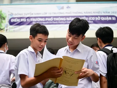 Chính thức: Trường Phổ thông Năng khiếu TP.HCM công bố lịch thi