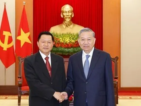 Tổng Bí thư Tô Lâm: Bộ Công an Việt Nam - Lào hợp tác chặt chẽ, hiệu quả