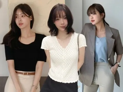5 kiểu áo cộc tay đang được hội mặc đẹp ưu ái, chị em sắm là mặc xinh suốt mùa Hè