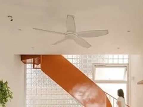 Ngôi nhà trẻ trung với nhiều sắc màu phối trộn