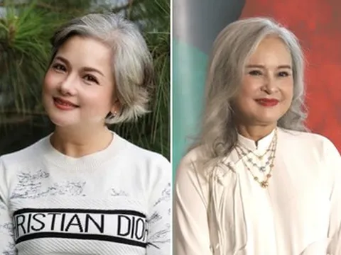 2 mỹ nhân tóc bạc là diễn viên nổi tiếng: Người là Đại tá, người mắc bạo bệnh