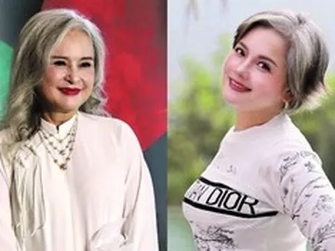 2 nữ NSND có mái tóc bạc tự nhiên: Người là Đại tá, người đi qua bạo bệnh để học cách sống vui