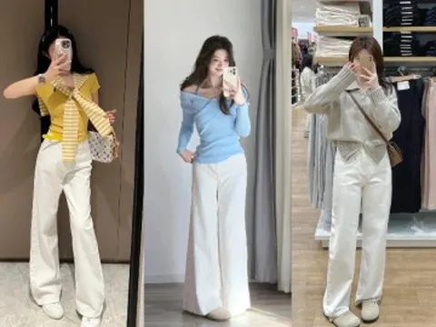 4 cách mix quần trắng mùa Xuân giúp chị em trẻ lại cả chục tuổi, sành điệu hơn diện quần jeans gấp 10 lần