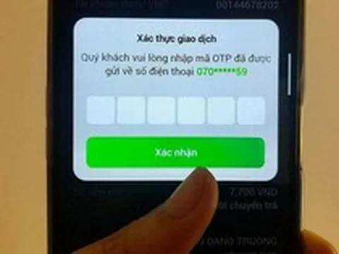 Vì sao không nên nhận mã OTP qua tin nhắn SMS?