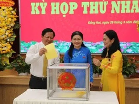 Bà Tôn Ngọc Hạnh tái đắc cử Chủ tịch HĐND tỉnh Đồng Nai