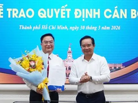 Ông Hoàng Vũ Thảnh làm Giám đốc Sở Tài chính TPHCM