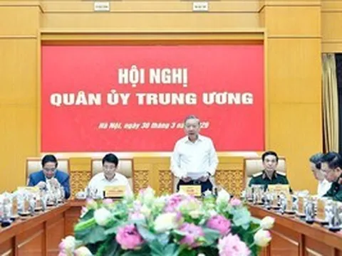 Tổng Bí thư Tô Lâm chủ trì Hội nghị Quân ủy Trung ương