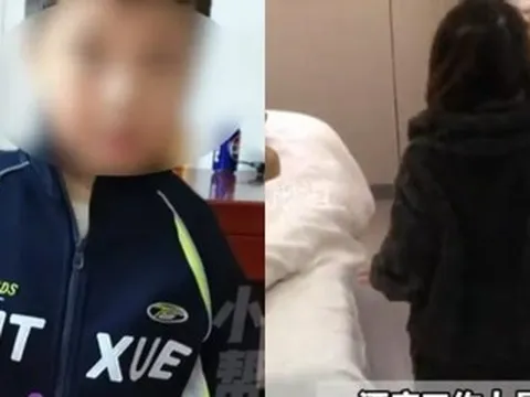 Bé trai 6 tuổi bị bỏ lại khách sạn 2 tuần, câu nói khi gặp mẹ gây xúc động