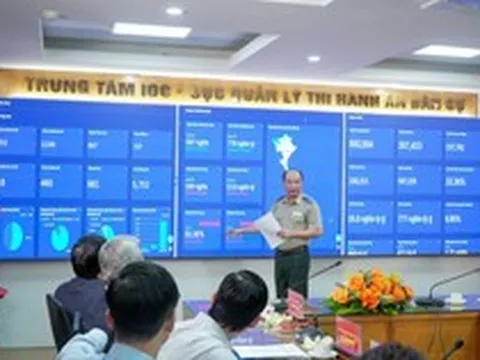 Khánh thành Trung tâm giám sát, điều hành thông minh Cục Quản lý Thi hành án dân sự, biến dữ liệu thành năng lực điều hành