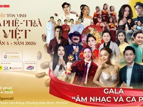 Điểm hẹn nghệ thuật đặc sắc tại lễ hội “Tôn vinh cà phê - trà Việt” lần 4 năm 2026