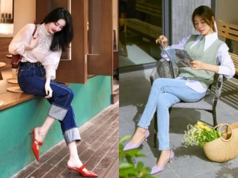 Ai nói quần jeans và giày cao gót lỗi mốt chắc chưa thử 6 combo hack dáng, giúp nổi bật trong mọi set đồ