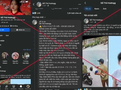 Sự thật phía sau tin 'bé bị bắt cóc' ở Đà Nẵng