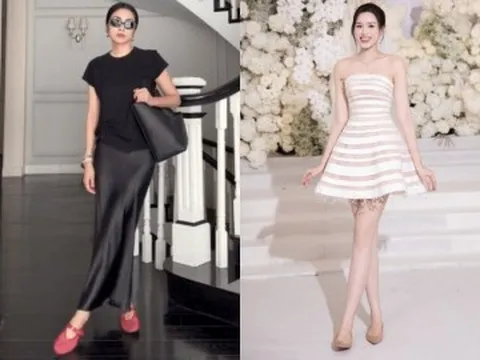 Phát sốt với trào lưu giày "xuyên thấu" nhẹ như không, đến "dâu hào môn" Tăng Thanh Hà, Đỗ Thị Hà cũng mê mẩn