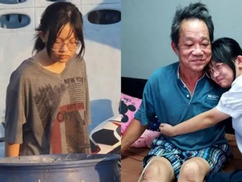 Nữ sinh 15 tuổi nhặt ve chai, chăm cha ốm liệt giường gây xúc động
