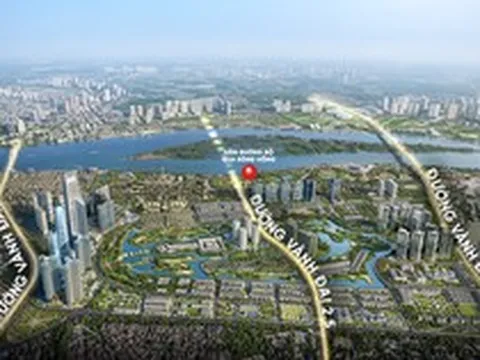 Toàn cảnh khu vực sẽ xây hầm vượt sông Hồng: ngay tại Ciputra, kế cận dự án hàng hiệu của Sunshine Group