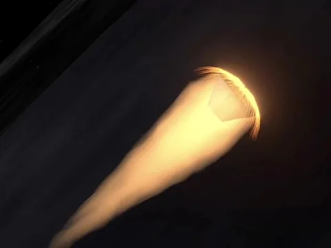 Phi hành đoàn Mặt Trăng vượt qua quả cầu lửa 3.000 độ C