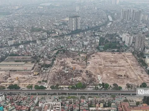 Hà Nội: Toàn cảnh đại công trường khu đô thị trên "đất vàng" Cao Xà Lá