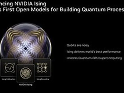 NVIDIA ra mắt Ising, bộ AI mã nguồn mở giúp máy tính lượng tử sửa lỗi nhanh hơn