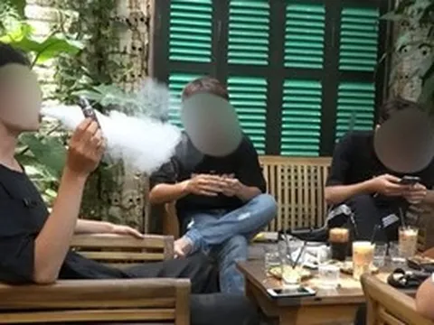 Cho hút thuốc lá điện tử tại chỗ có thể bị phạt tới 10 triệu đồng
