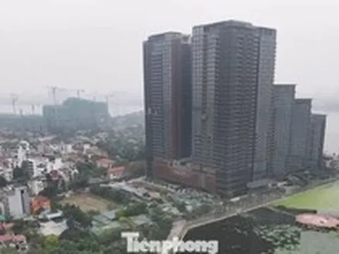 Cận cảnh khu đất làm công viên sinh thái sát Hồ Tây