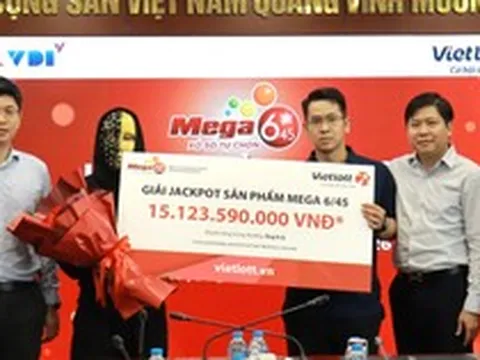 Chọn mua vé số Vietlott theo phong thủy, một người ở Nghệ An trúng giải Jackpot