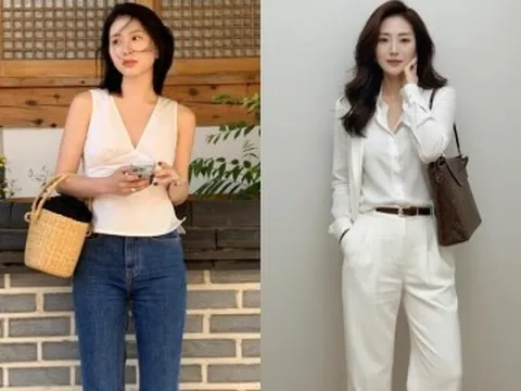 5 kiểu quần dài siêu hợp áo trắng: Cứ diện nguyên set là đẹp ngay, nhìn có gu lại không lo lỗi mốt