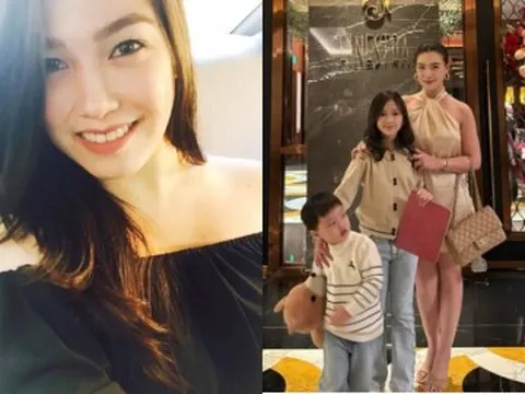 Nữ tài xế nổi tiếng xinh nhất nước làm mẹ đơn thân, U40 đẹp nõn nà, nhìn con gái còn bất ngờ hơn