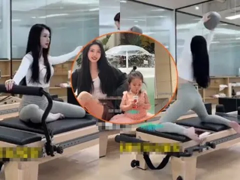 "Hot girl phòng gym" khiến nhiều người không tin đã làm bà ngoại U40, lúc nào cũng phải giải thích "Đây là cháu tôi!"