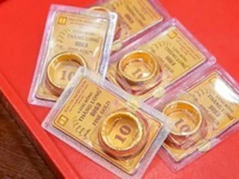 Giá vàng nhẫn trơn, vàng miếng sáng 30/4