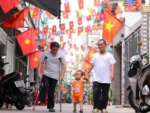 Hình ảnh Cần Thơ rực rỡ cờ hoa