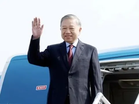 Tổng Bí thư, Chủ tịch nước Tô Lâm lên đường thăm cấp Nhà nước tới Cộng hòa Ấn Độ