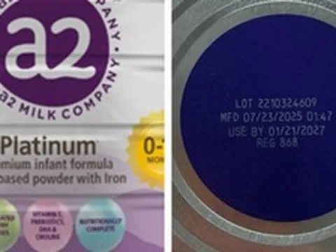 Rà soát, thu hồi 3 lô sữa a2 Platinum Premium cho trẻ nhỏ