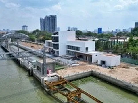 Siêu dự án chống ngập 10.000 tỷ ở TP.HCM đang 'hồi sinh', sắp vận hành
