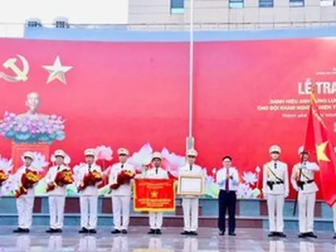 Một đội thuộc Công an TPHCM nhận danh hiệu Anh hùng Lực lượng vũ trang nhân dân