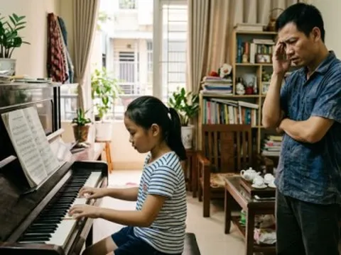 Tốn 75 triệu cho con học piano rồi suốt ngày đánh 'Con bướm vàng'