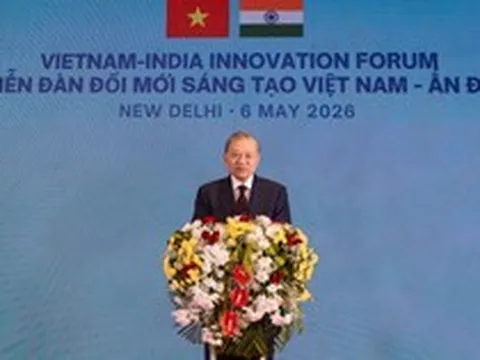 Tổng bí thư, Chủ tịch nước Tô Lâm: Thúc đẩy hình thành Đối tác số Việt Nam - Ấn Độ