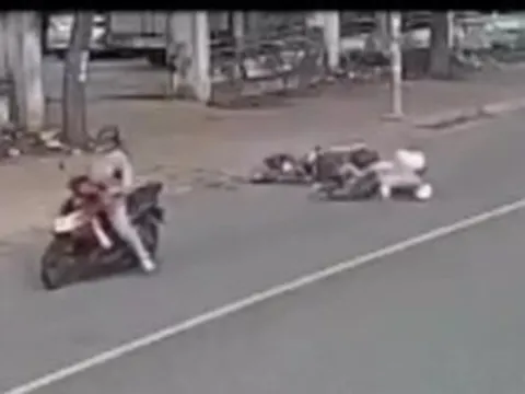 Va chạm giao thông rồi bỏ mặc nạn nhân, người phụ nữ bị công an mời làm việc