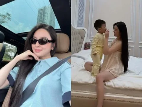 Cảnh Chu Thanh Huyền chăm con trai Quang Hải hút 2,5 triệu lượt xem, khiến hội mẹ bỉm tranh cãi