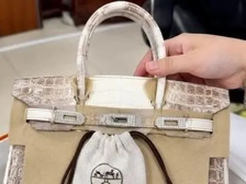 Túi Hermes của bà Trương Mỹ Lan có giá khởi điểm hơn 4,1 tỷ đồng