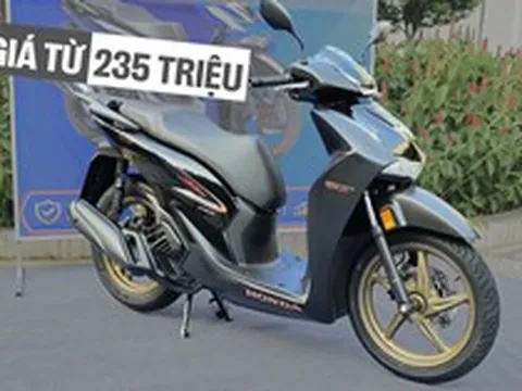 Honda SH 2026 nhập Ý về Việt Nam: Đắt nhất hơn 300 triệu, trải dài từ 150i đến 350i