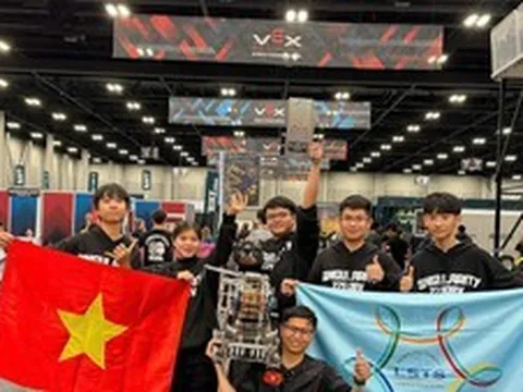 Học sinh Việt Nam đạt giải cao tại VEX Robotics World Championship 2026