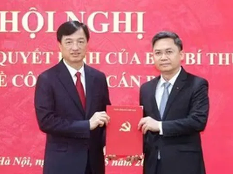 Trưởng Ban Tổ chức Thành ủy Hà Nội làm Phó Trưởng Ban Tổ chức Trung ương