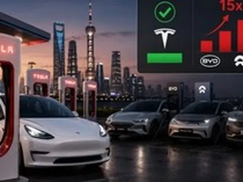 Tại Trung Quốc, Tesla không hào nhoáng bằng BYD và NIO nhưng vẫn dẫn đầu “chất”, lý do hóa ra chính là do trạm sạc
