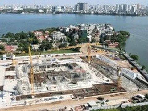 Đại công trường Nhà hát Opera Hà Nội hơn 12.000 tỷ đồng bên Hồ Tây