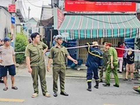 Cháy nhà trong hẻm ở TP.HCM, một nam thanh niên tử vong