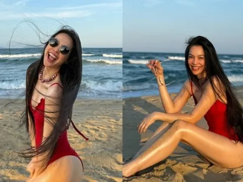 Hiền Thục U50 diện áo tắm 'nuột' như gái đôi mươi