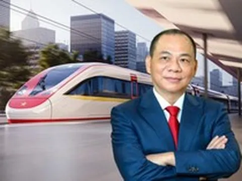 Siêu đường sắt tốc độ cao 5,4 tỷ USD do VinSpeed của tỷ phú Phạm Nhật Vượng đầu tư, giúp kết nối Hà Nội - Quảng Ninh còn 23 phút đón thông tin quan trọng