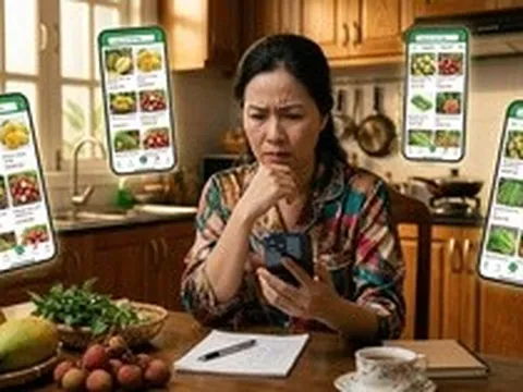 'Ma trận' nông sản mạo danh trên chợ mạng